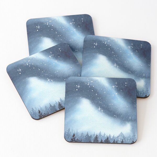 Item preview, White Northern Lights designed and sold by Threeleaves.