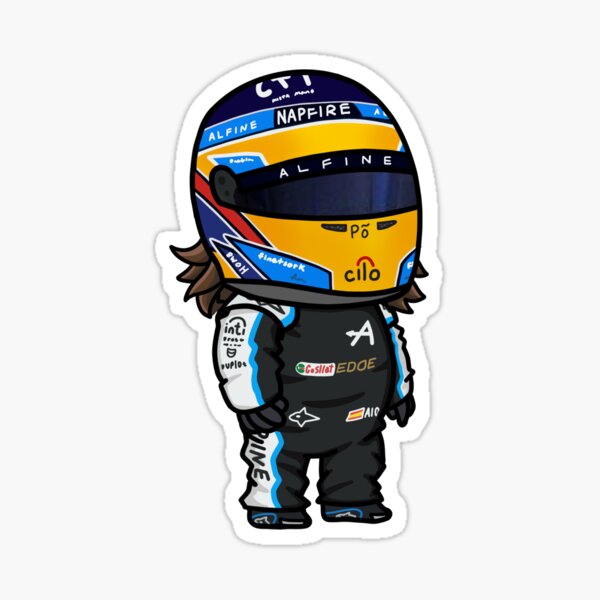 Mini Alonso (alpin) Sticker
