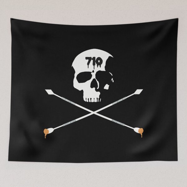 Item preview, 710 Dab Wax Skull with Crossed Dab Tools - Marijuana THC Concentrates Hash Rosin designed and sold by YomeHayin.