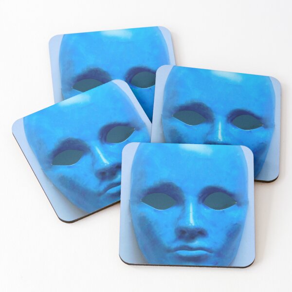 Item preview, Blue Man Mask designed and sold by Stybz.