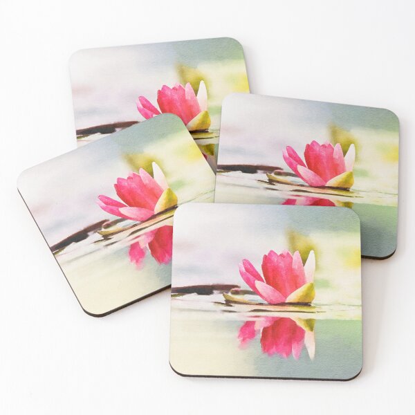 Item preview, Serene Water Lily Watercolor designed and sold by Susan Rydberg.