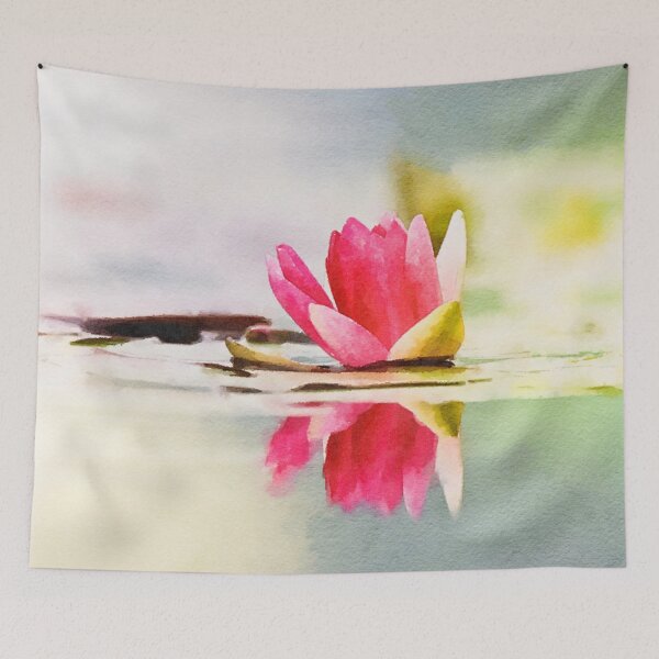 Item preview, Serene Water Lily Watercolor designed and sold by Susan Rydberg.