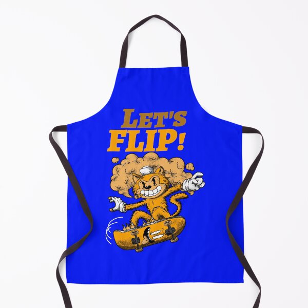 Item preview, Let's flip! Skateboard cat designed and sold by Zefix.