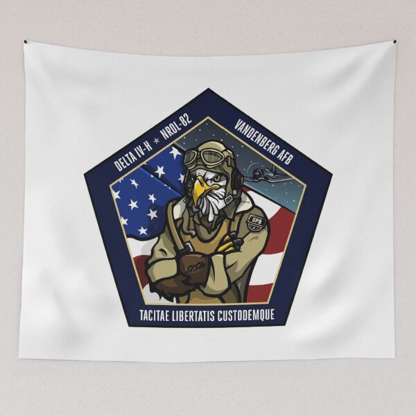 Item preview, Graphic Versiion of NROL 82 Logo designed and sold by Nikki SpaceStuffPlus.