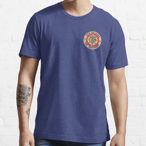 T-Shirt navy, New Orleans Fire Dept. Louisiana