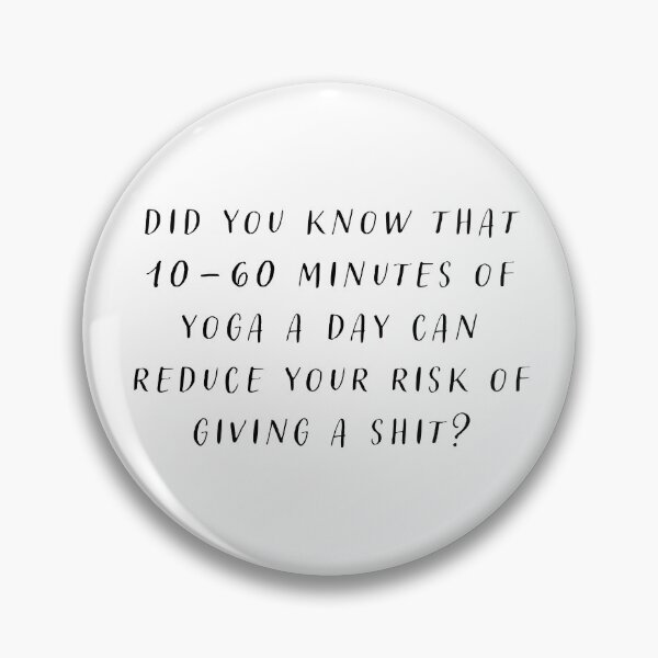 Item preview, Did You Know That Yoga Funny  designed and sold by Peace And Yogi.