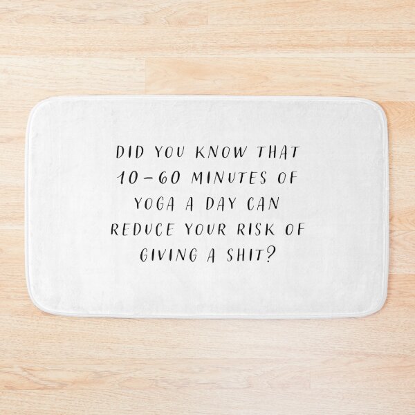Item preview, Did You Know That Yoga Funny  designed and sold by Peace And Yogi.