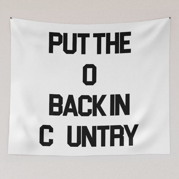 Item preview, Put the O Back in Country // Outlaw Country Music designed and sold by acquiesce13.