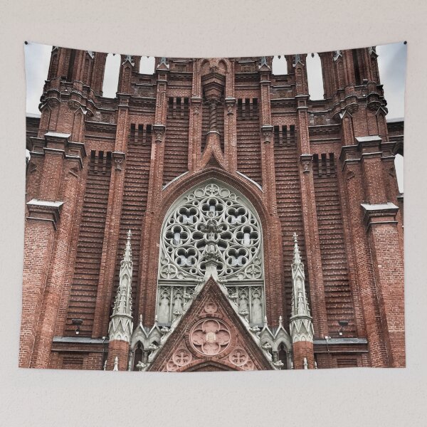 Item preview, Brick facade of cathedral designed and sold by alinamiryuk.