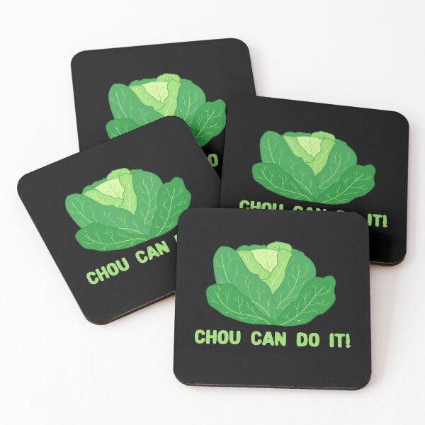 Item preview, Chou Can Do It - Funny Chou Cabbage Pun designed and sold by Dan66.