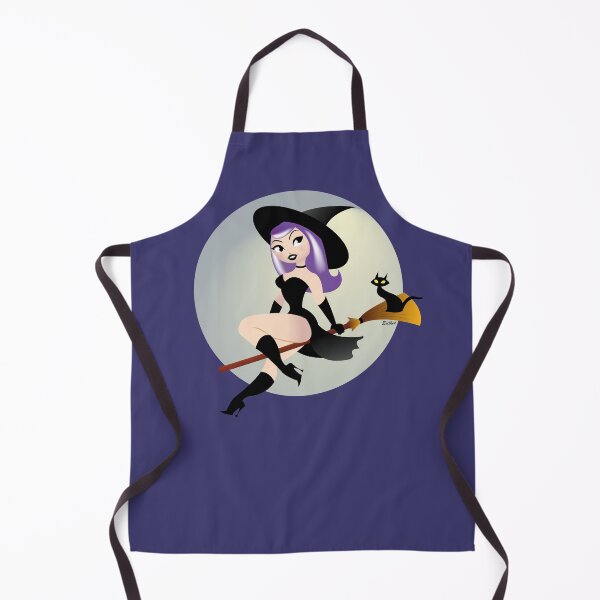 Item preview, Cute Pin-up Witch designed and sold by evilkidart.