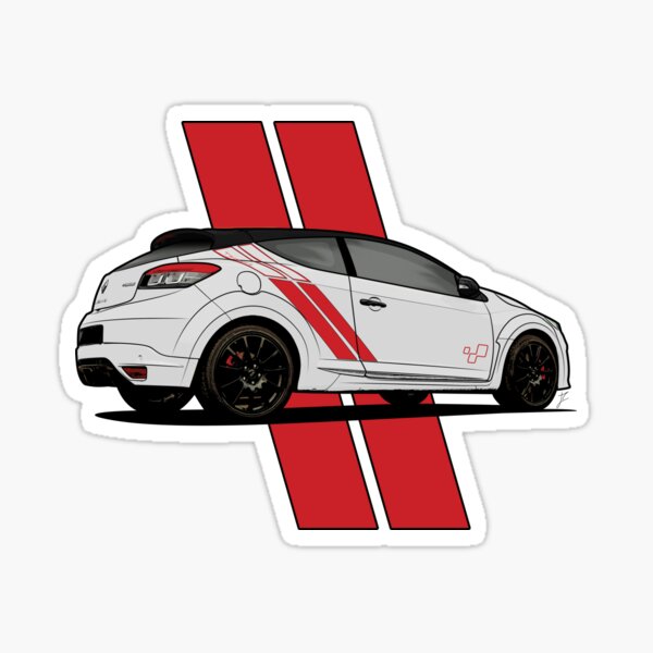Renault Megane RS Trophy R Mk3 - Black wheels Sticker