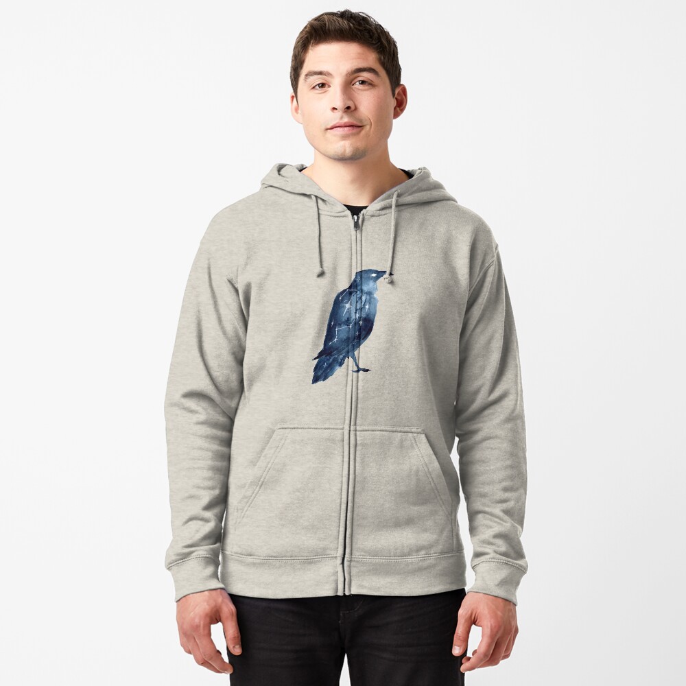 Item preview, Zipped Hoodie designed and sold by Threeleaves.
