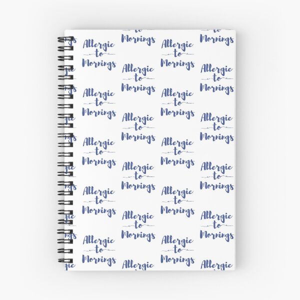 Item preview, I'm Allergic To Mornings designed and sold by Rislam.