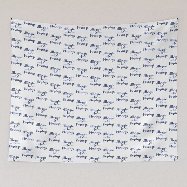Item preview, I'm Allergic To Mornings designed and sold by Rislam.