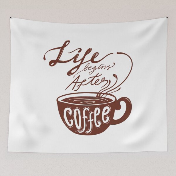 Item preview, Life begins after coffee designed and sold by Slaystyle.