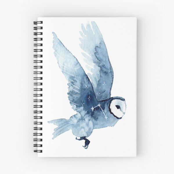 Item preview, Starry Barn Owl designed and sold by Threeleaves.