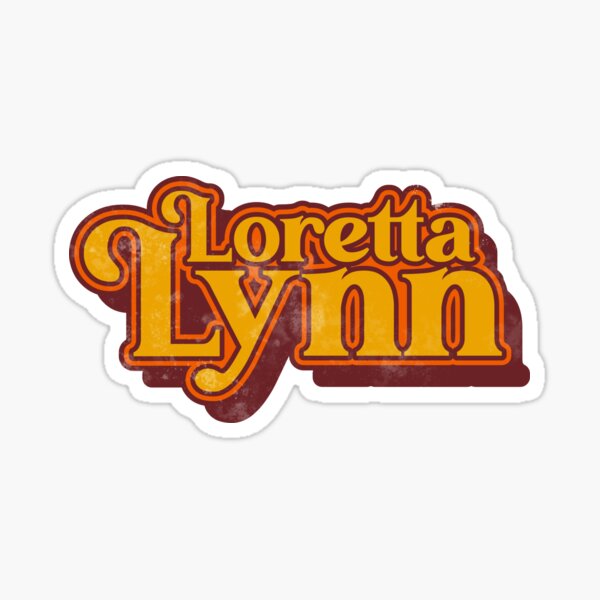 LORETTA LYNN Classic Country Western Music Grand Ole Opry Decal Sticker