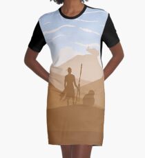 Abandoned Graphic T-Shirt Dress