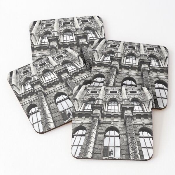 Item preview, Gray facade with columns designed and sold by alinamiryuk.