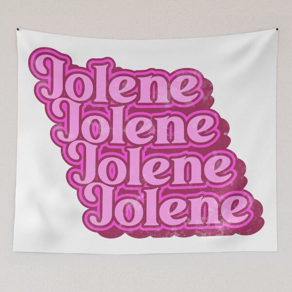 Item preview, Jolene ))(( Distressed Country Music Classics Pink Fan Art designed and sold by acquiesce13.