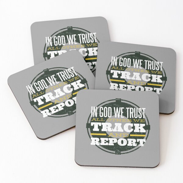 Item preview, In God We Trust All Other We Track And Report - Military designed and sold by American-Proud.