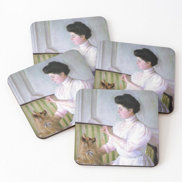 Item preview, Lady at the Tea Table, Lilla Cabot Perry, 1905 designed and sold by goodimpressions.