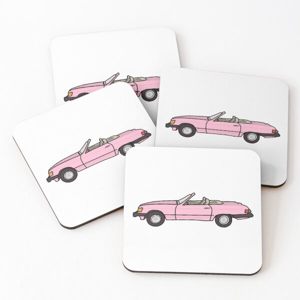 Item preview, 90s 00s Pink Convertible Car  designed and sold by TomboyEast.