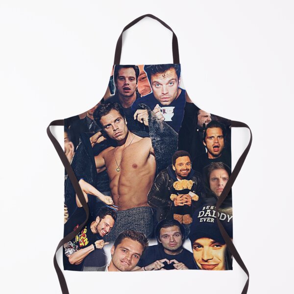 Item preview, Sebastian Stan (collage design) designed and sold by theislandgirl.