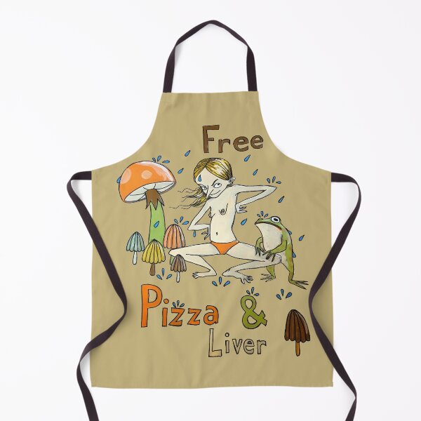 Item preview, Free Pizza and Liver designed and sold by WormTrousers.