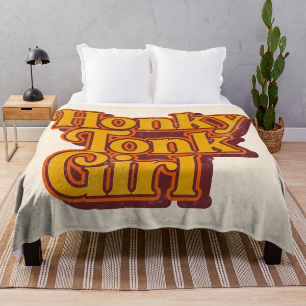 Item preview, Honky Tonk Girl ))(( Retro Classic Country Music Design designed and sold by acquiesce13.