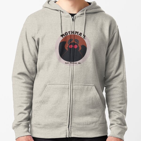 Mothman Zipped Hoodie