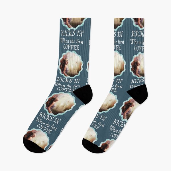 Item preview, When the First Coffee Kicks In designed and sold by CassieNash.