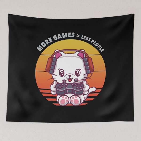 Item preview, Games Over People | Gaming love designed and sold by Petra Becker.