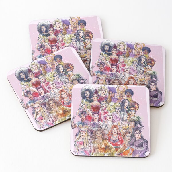 Item preview, RuPaul's Drag Race All Winners designed and sold by mannequinsart.