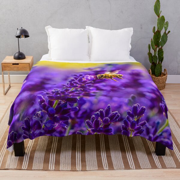 Item preview, violet lavender bloom poster designed and sold by JD369.
