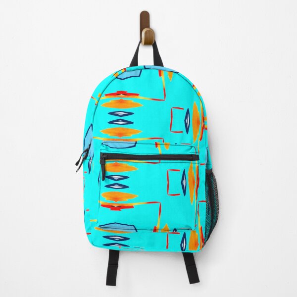 Item preview, Bright Blue Abstract Pattern designed and sold by House of Hartz by: Dominique11.