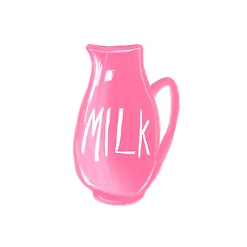 Small milk jug Sticker for Sale by juliades13