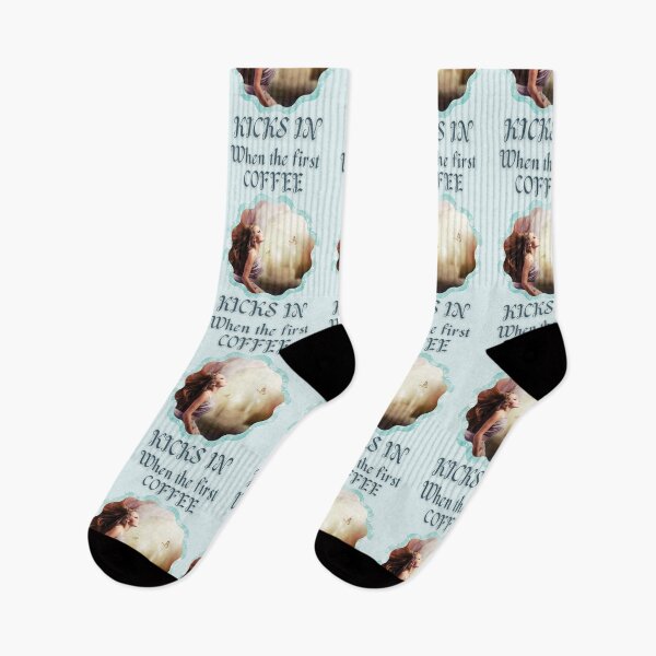 Item preview, When the First Coffee Kicks In designed and sold by CassieNash.