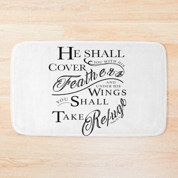 Item preview, Psalm 91:4 designed and sold by ReformedBeard.