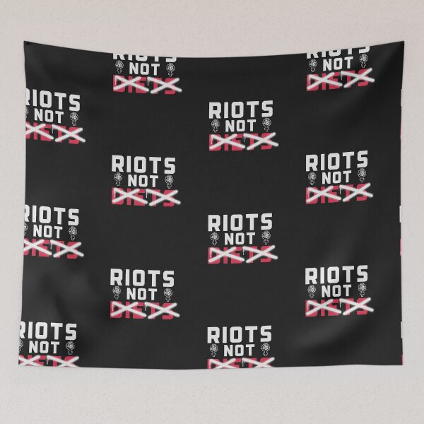 Item preview, Riots Not Diets designed and sold by ForStrong.