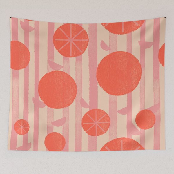 Item preview, Colorful bamboo lemon slice pattern designed and sold by mcamedia.