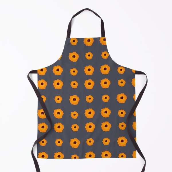 Artikelvorschau, Orange Blüten auf inkwell grau entworfen und verkauft von A-using-colors.