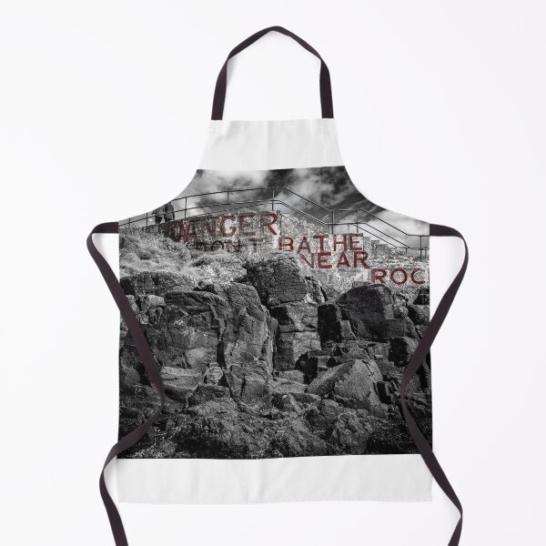 Item preview, Portstewart - Danger Don't Bathe Near Rocks designed and sold by Nigel R Bell Photography.