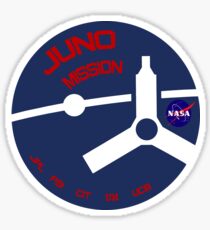 JUNO Mission Logo Sticker