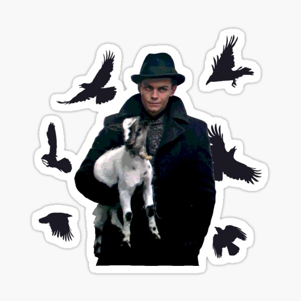 Kaz Brekker and Milo the Goat, Shadow and Bone, Six of Crows Sticker
