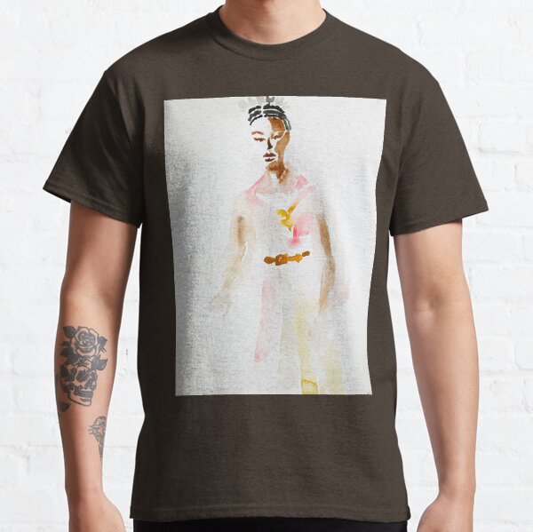 Aquarelle Dior Rose T-shirt classique