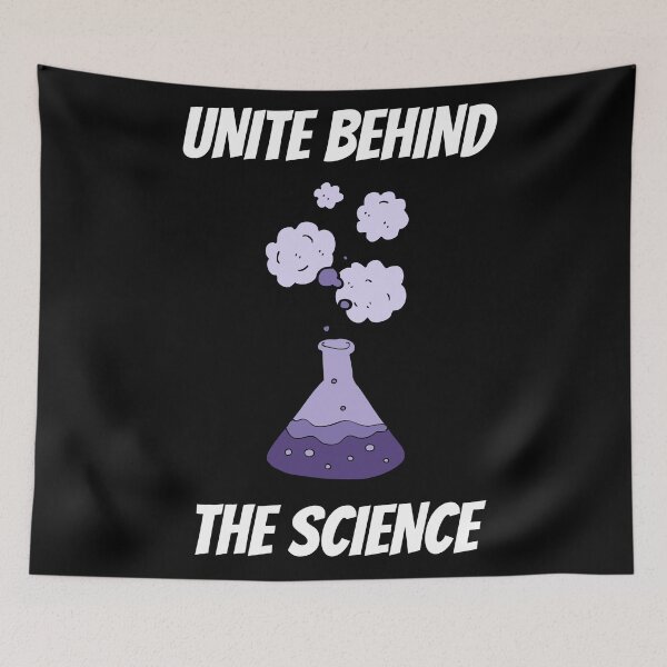 Item preview, unite behind science designed and sold by Zaibo.