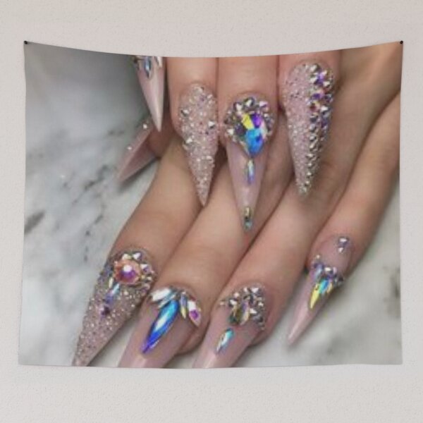 Item preview, Nice long pointy nails arts. designed and sold by Lan thi Nguyen.
