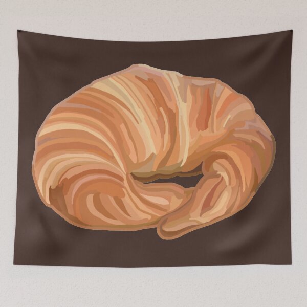 Item preview, French Croissant Bread Illustration  designed and sold by Deborah Camp.